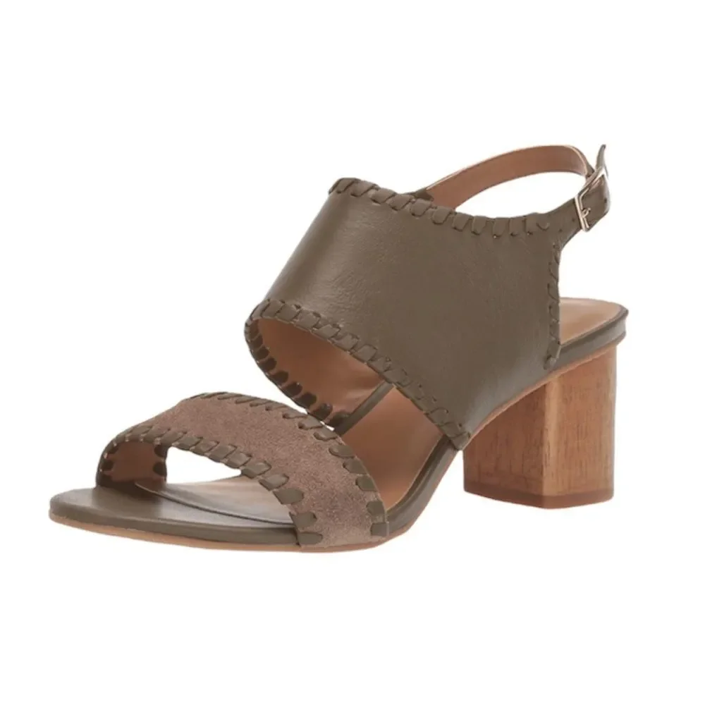 Jack Rogers Sloane Slingback Heels Size 9